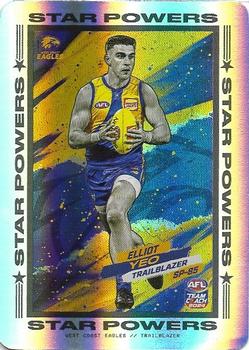 2024 AFL TeamCoach - Star Powers Silver #SP-85 Elliot Yeo Front
